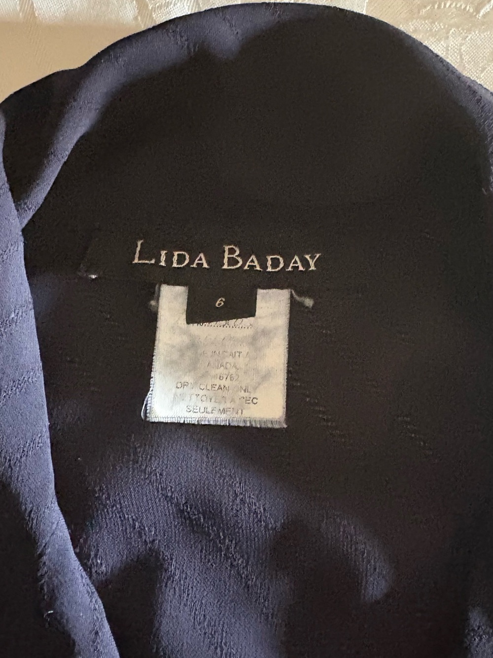 Lida Baday Women's Black Jacket - Tailored Elegance